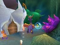 une photo d'Ã©cran de Spyro - Year of the Dragon sur Sony Playstation